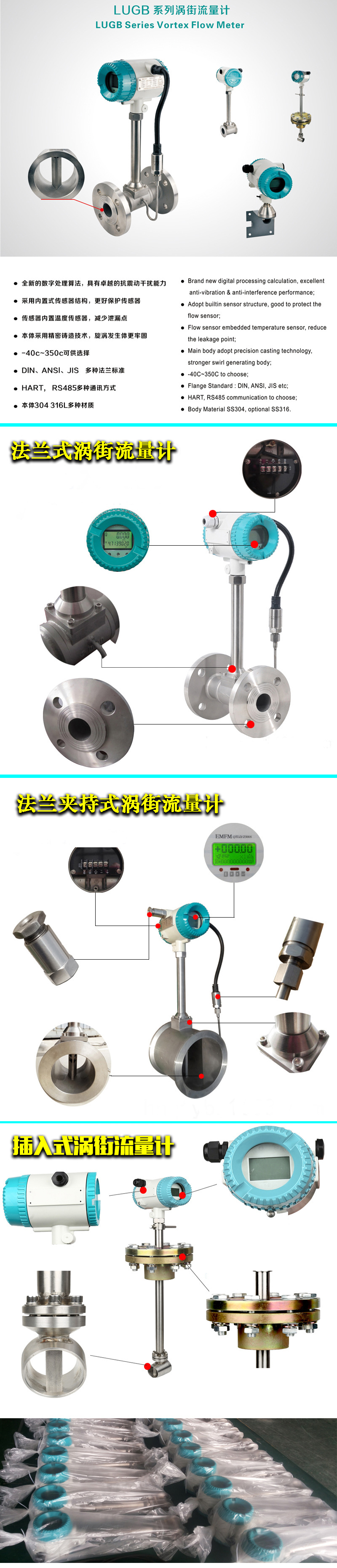 法兰式涡街流量计详情展示.jpg
